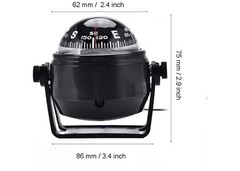Pivoting Sea Boat Compass Mount Braket For Boat Caravan Truck Car Navigation pr