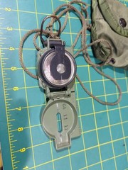 USGI Cammenga Model 3H Waterproof Lensatic Magnetic Military Compass USA