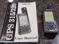 MAGELLAN 315 Portable GPS Navigator Boating Fishing Hunting Hiking With Box