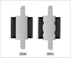 31277881PRM Control Arm Bushing, Front Lower Front, Heavy Duty Version