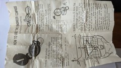 VTG Engineer Lensatic Compass Camping Hiking Military Outdoors with Instructions