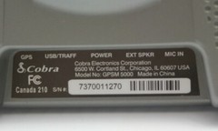 Cobra GPSM5000 NAV One 5000 Portable Navigation GPS Navigator Refurbished