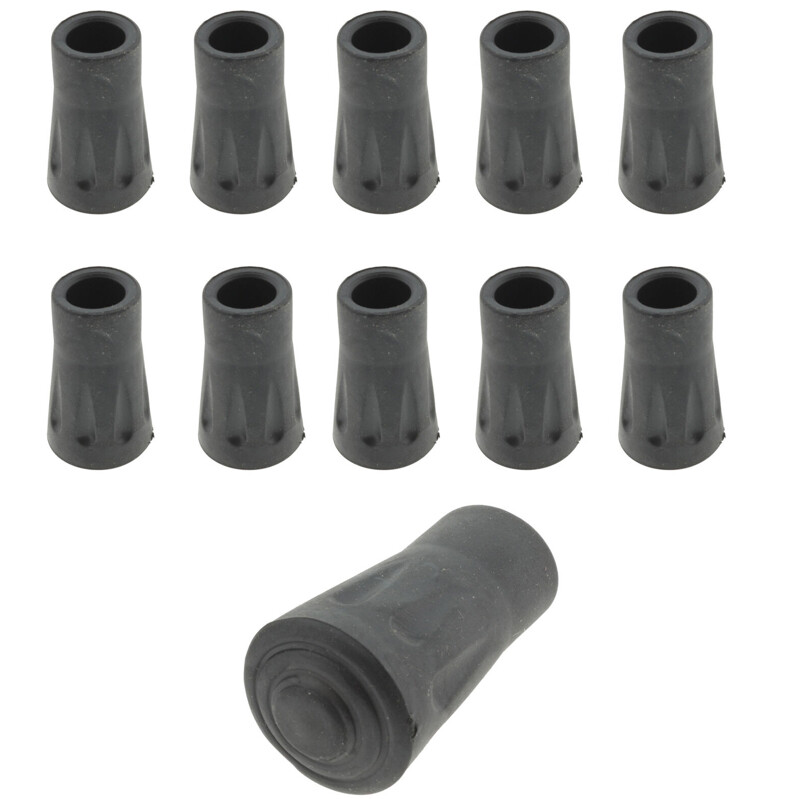 10pcs Walking Trekking Pole Tips Head Outdoor Protector Replacement Rubber CS
