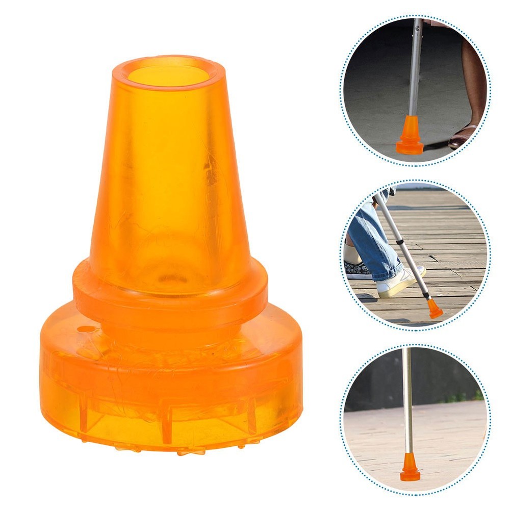Plastic Tip for Cane Crutch Replacement Parts Stoppers Bottom Non Slip