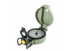 Lighted Aluminum Compass Green Prismatic Determines Survival LED Backlight Fille