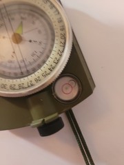 SE Military Prismastic Sighting Outdoor Hiking Compass, Camouflage in VGC