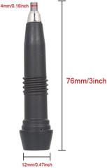 5 Pack Trekking Poles Carbide Tips Replacement Universal Tungsten Steel Rod E…