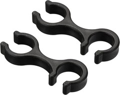 2Pcs Trekking Pole Clips – Durable Plastic Hiking Stick Connectors for Outdoo…
