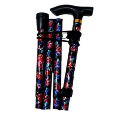 5-Section Foldable Aluminum Trekking Poles Lightweight for Hiking Camping Travel