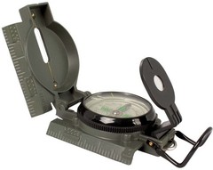 Red Rock Outdoor Gear Military Marching Compass, Black, One-Size 452MRC