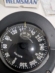 Ritchie Hb-845 Helmsman Steel Boat Compass Bracket Mount Black.