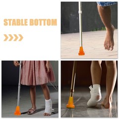 Plastic Tip for Cane Crutch Replacement Parts Stoppers Bottom Non Slip