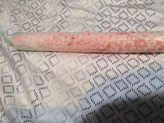 47″ Hand Crafted Wooden Walking Stick/Staff-(CORAL SEA DESIGN) w SEASHELL TOP