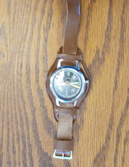 Vintage Tokyo Compass TC Japan Wrist Compass Chrome Locking Lever. Glow in Dark