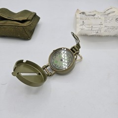 Engineer Directional Vintage Metal Pocket Compass Camping Hiking Hunting Outdoor