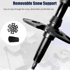 2x Trekking Poles Nordic Walking Hiking Sticks Anti-shock Adjustable Alpenstock