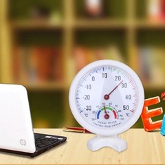 Home Decor Humidity Thermometer Hygrometer Compact Design Slim Uh