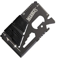 Marbles Survival Card Multi tool ruler bottle opener 442