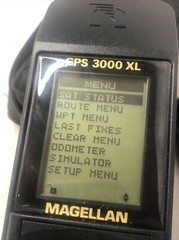 VINTAGE MAGELLAN GPS 3000 XL Works, Great Condition Manual Case Bundle Bundle