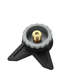 Lightweight Copper Butane Gas Adapter with Tripod Stand for For camping Use