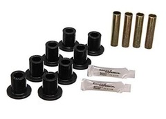 Energy Suspension 5.2102G Front Leaf Spring Bushing Set , black