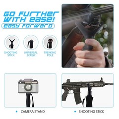 G2 GO2GETHRE Multipurpose Telescopic Trekking Poles – Strong Aircraft Alloy W…