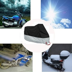Motorcycle Cover with UV Protection and Reflective Strips for Enhanced Safety