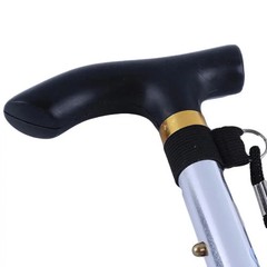 Trekking Poles Hiking Telescopic Outdoor Aluminum Alloy Metal Folding Cane Pole