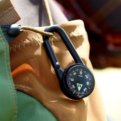 Coghlan’s Liquid Filled Compass with Built-In Carabiner