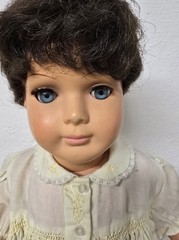 Old Celluloid Celluloid Doll Doll 56cm Sleep Eyes Collectors Vintage