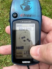Garmin eTrex Legend Personal GPS Navigator Blue – Tested Working With Manuals