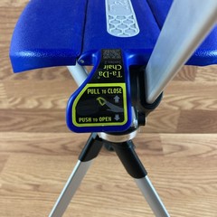 STEP2GOLD Ta-Da Chair Series 2 Portable Trekking Hiking Pole 36.2″ Blue 12092