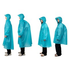 PU5000 Waterproof Raincoat 15D Silicone Coated Nylon for Outdoor Heavy Rain