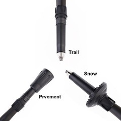 Durable Aluminum Trekking Pole 13-53 Inches – Perfect Mobility Aid for Hikers