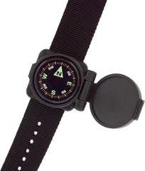 ArmArmour 1 Shielded Wrist Compass with Rugged Tactical Zulu Strap