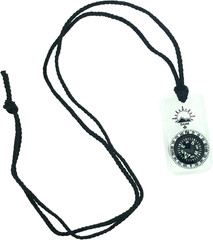 Minicomp II – Mini Orienteering Compass with Rotating Bezel| Easy-To-Read Zipper
