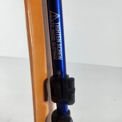 Single Trekking Pole Blue 4.5′ Adjustable Collapsible Hiking Walking Stick