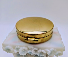 Brass Compass with Key Chain Ring Camping Hiking Hunting Survival