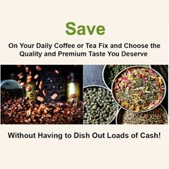Coffee & Tea to Go Go – Dual Purpose: Home & Portable Brewing Kit