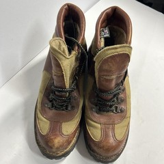 Danner Gore-Tex Vibram Men’s 8.5M Leather Hiking Boots Brown Tan USA Made