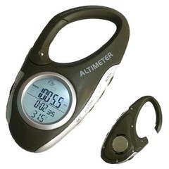 Hiking Essential Portable Electric Altimeter with Temperature Display Feature