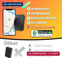 Mini GPS Tracker Tiempo Real Impermeable Sin Cuotas Android iOS Global