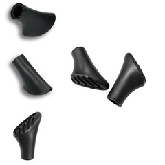 Nordic Walking Rubber Pads Tarmac Pads Replacement Feet Trekking Hiking Poles