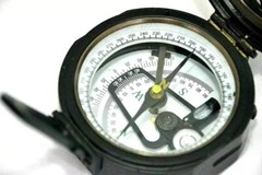 100% Working Brass Brunton Exploring Pocket Transit Compass with Leather Case