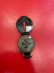 Vintage W.F.S Engineers’ Lensatic Compass For Scouts Plastic Case