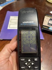 Lowrance GlobalNav 212 Hunting Camping Hiking Fishing Global Navigation Works