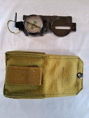U.S Pocket Army Style Compass Military Camping Hiking Survival Marching