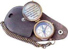 Brunton Compass for Geologist Measuring Compass Instrument Black Cover Handmade