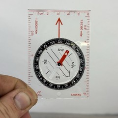 Vintage Silva System Compass with Ruler