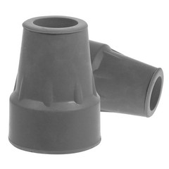 2 Pcs Walker Rubber Feet Replacement Cane Tips Non Crutch Foot Pads